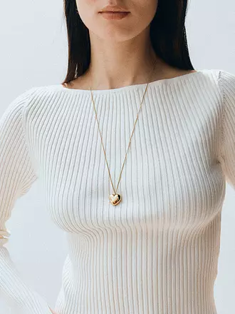 EDBLAD | Halskette BARLEY NECKLACE Large Gold | 